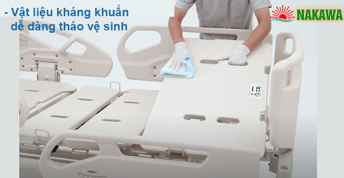 Vật liệu kháng khuẩn giường Paramount Bed A6